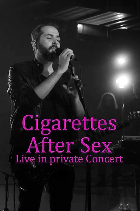Cigarettes After Sex in Private Paris Concert